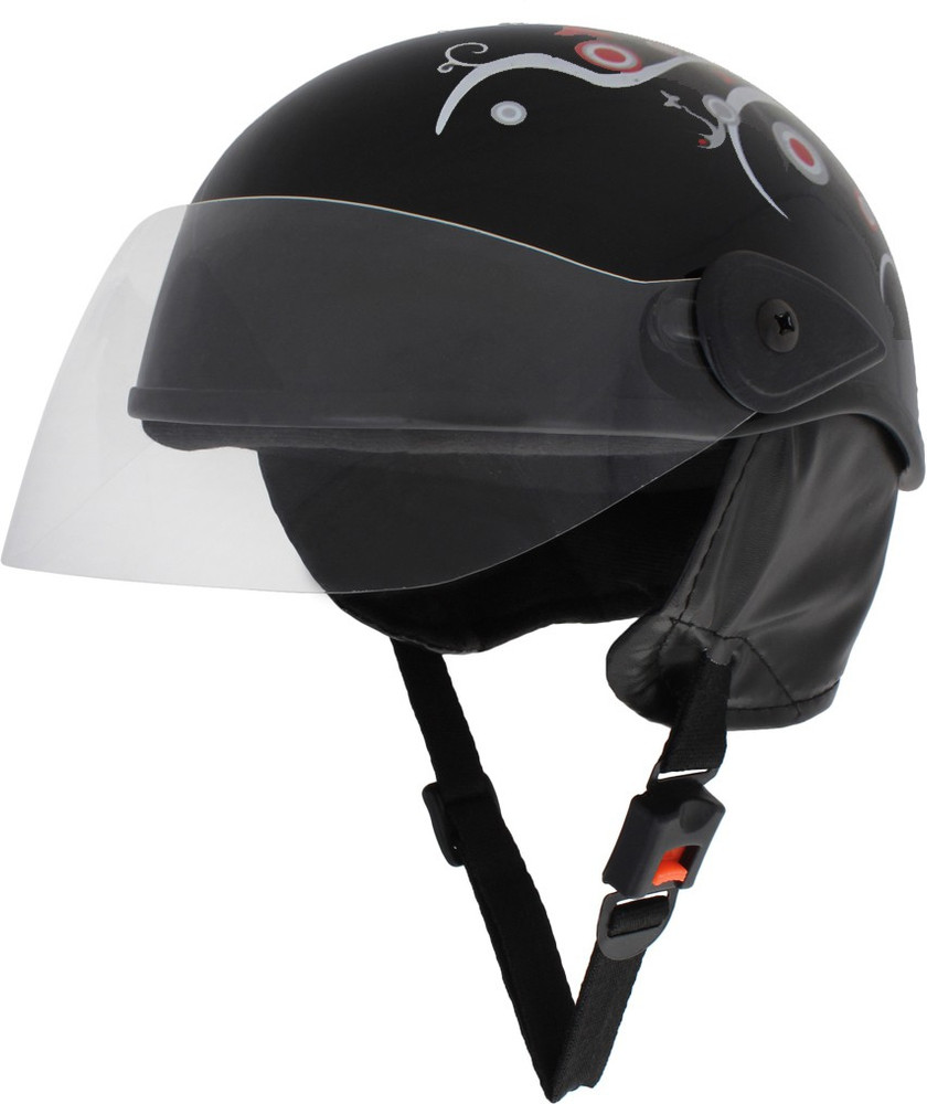 Western Era Half Helmet Clear Visor for Scooty Safety Comfort Stylish Enhanced Design Motorsports Helmet Buy Western Era Half Helmet Clear Visor for Scooty Safety Comfort Stylish Enhanced