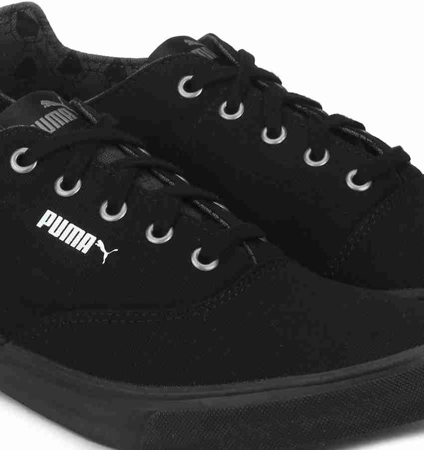 PUMA Pop X IDP Canvas Shoes For Women Buy Puma Black Puma Aged Silver Color PUMA Pop X IDP Canvas Shoes For Women Online at Best Price Shop Online for Footwears