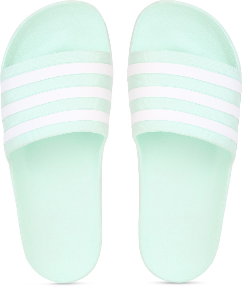 Adilette slides ice on sale mint