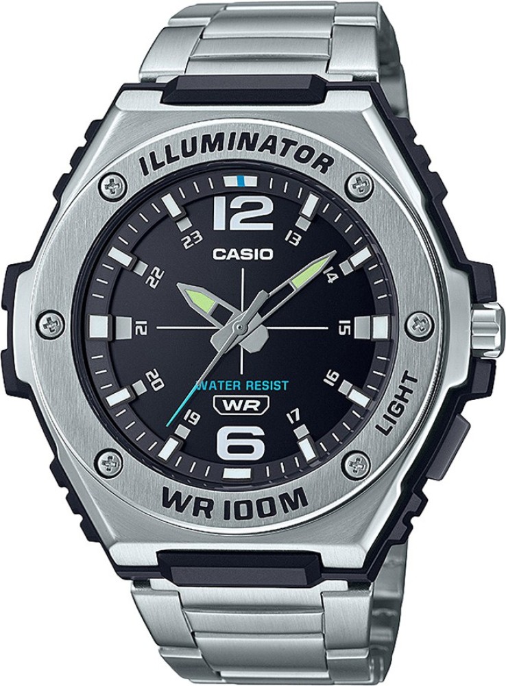 Casio sales illuminator wr100m