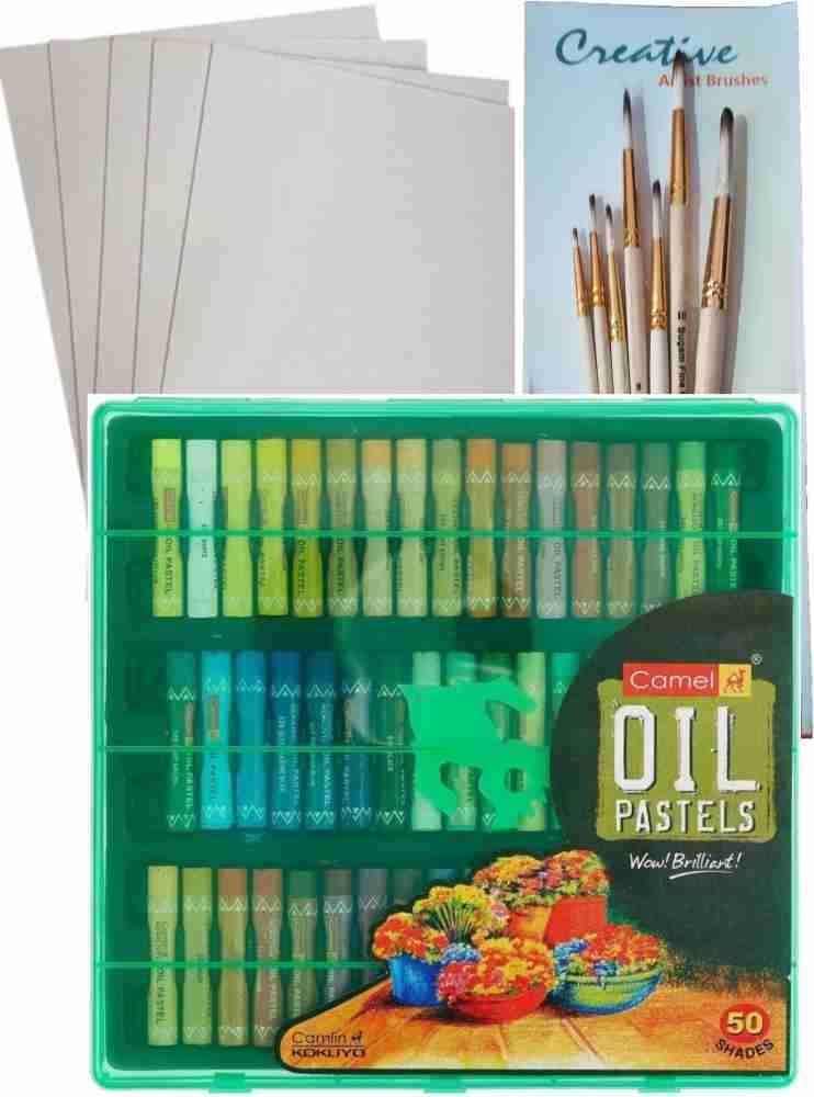 MIX COLORS Round Camel Oil Pastels at Rs 45/piece in New Delhi