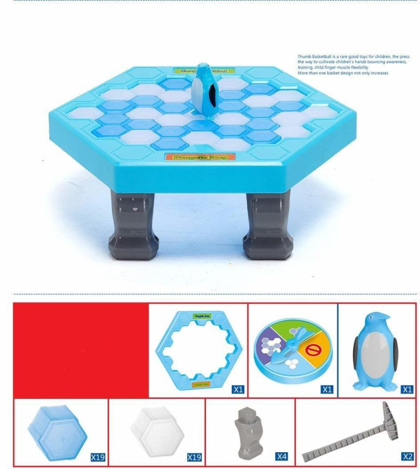 tread mall Ice Climber Game Mini Table Games Balance Ice Cubes Save Penguin  Icebreaker Beating Toys Set Board Game Accessories Board Game - Ice Climber  Game Mini Table Games Balance Ice Cubes