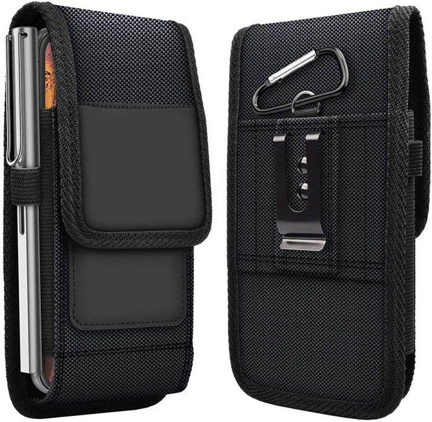 MARSHLAND Pouch for Mobile Belt Pouch with Mobile Belt Clip Compatible for All 6.3 inch Mobiles Black pack fo 1 MARSHLAND Flipkart