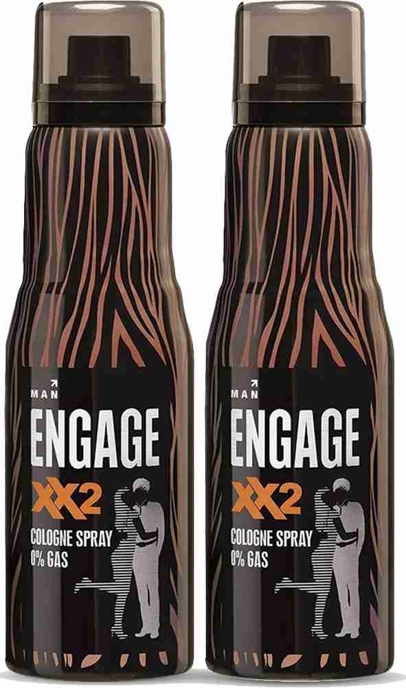 Engage XX2 Cologne Spray Perfume Body Spray for Men Skin