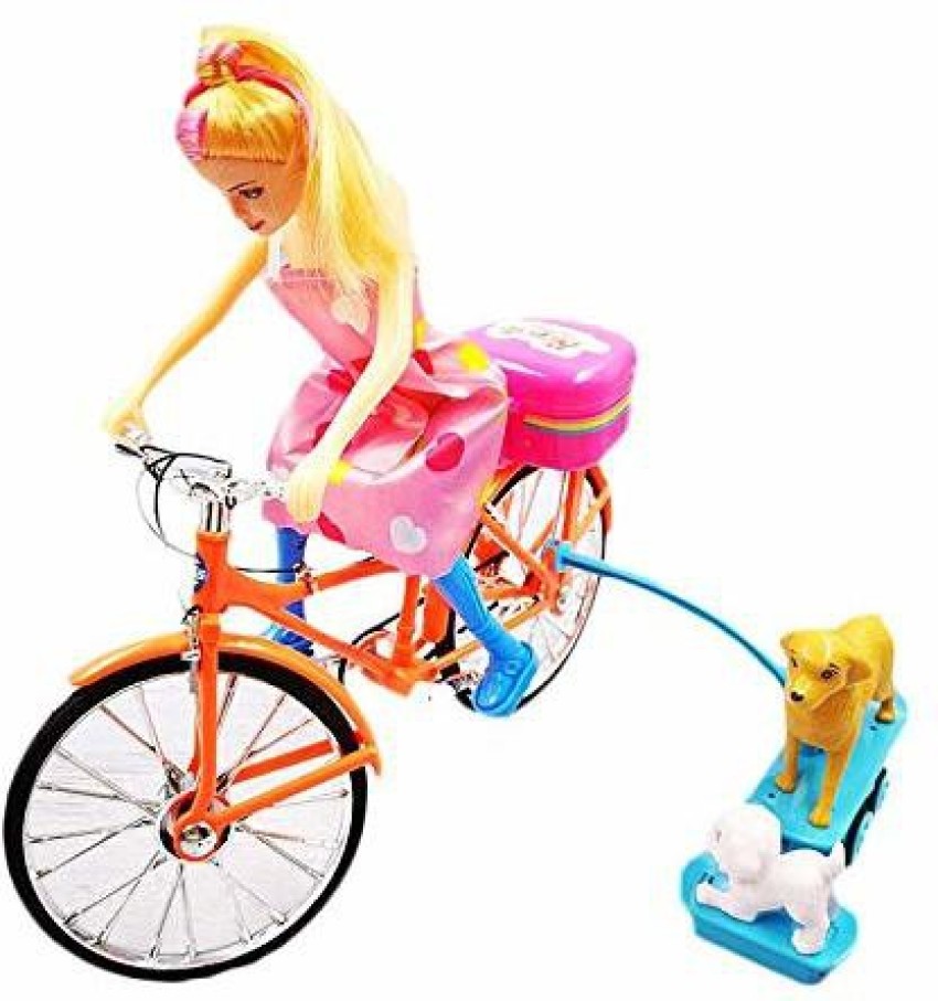 Bike discount riding barbie