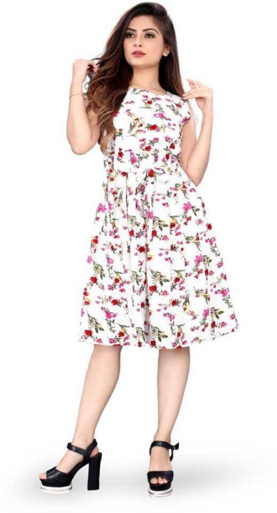 Midi dress clearance in flipkart