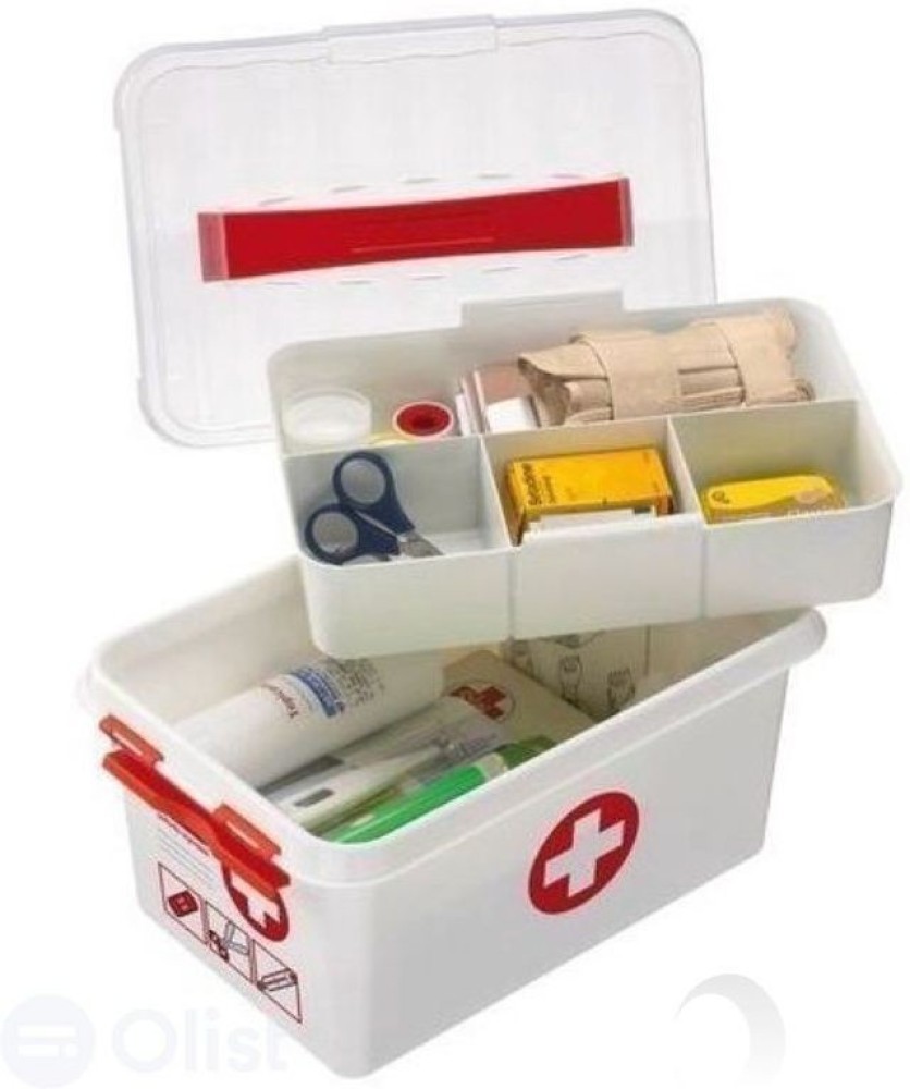 Medicine Box Organizer Storage,family First Aid Box - Family First Aid Box  With Handle, Medicine Box Organizer For Home And Office