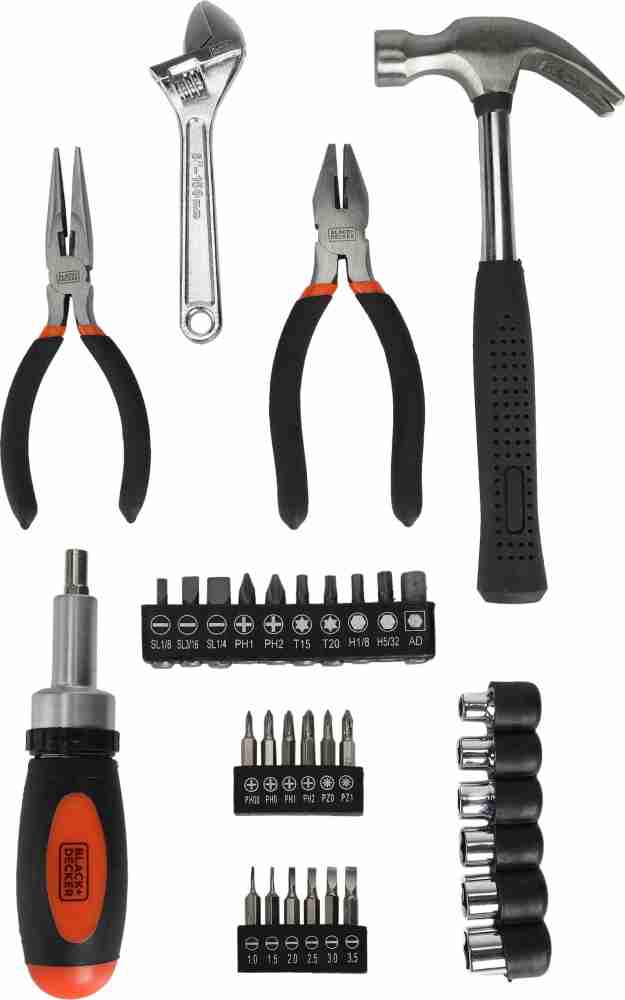 BLACK+DECKER Hand Tool Kit Price in India - Buy BLACK+DECKER Hand Tool Kit  online at
