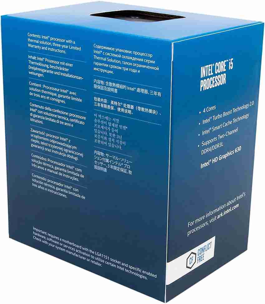 I5 best sale 7400 socket