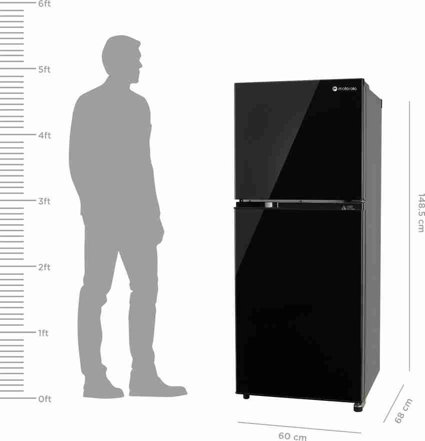 MOTOROLA 271 L Frost Free Double Door 3 Star Refrigerator Online at Best  Price in India | Flipkart.com