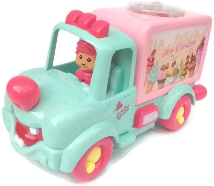 Ice cream bus toy top