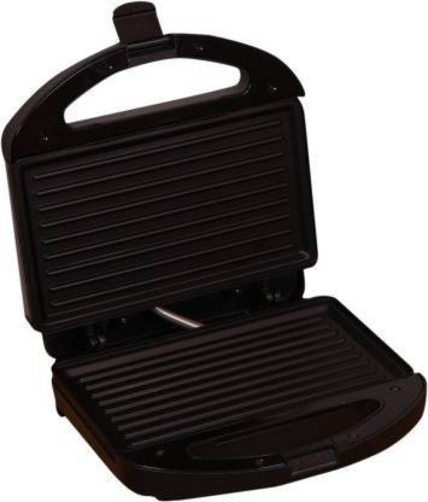 Bajaj SWX 4 Deluxe 800-Watt 2-Slice Grill Sandwich Maker | Non-Stick Coated  Plates for Easy-to-Clean | Upright Compact Storage | Buckle Clips Lock 