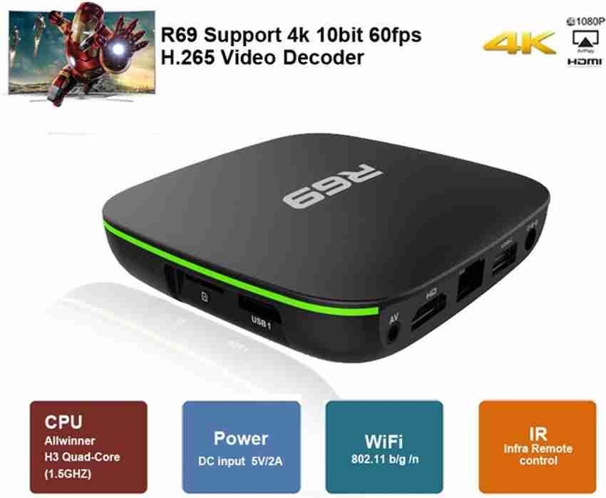 Tvbox r69 on sale