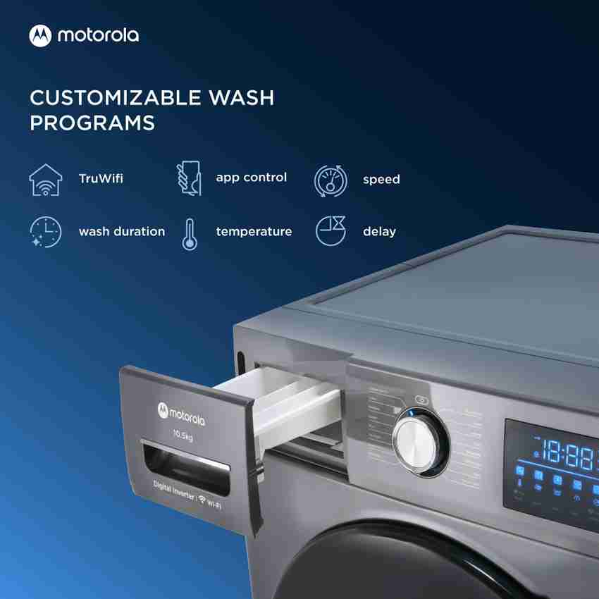 Motorola washing machine 10.5 kg discount