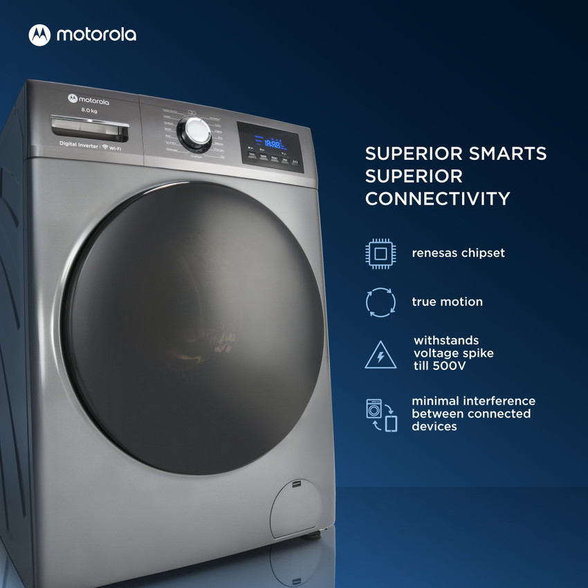 Motorola washing machine 8kg outlet