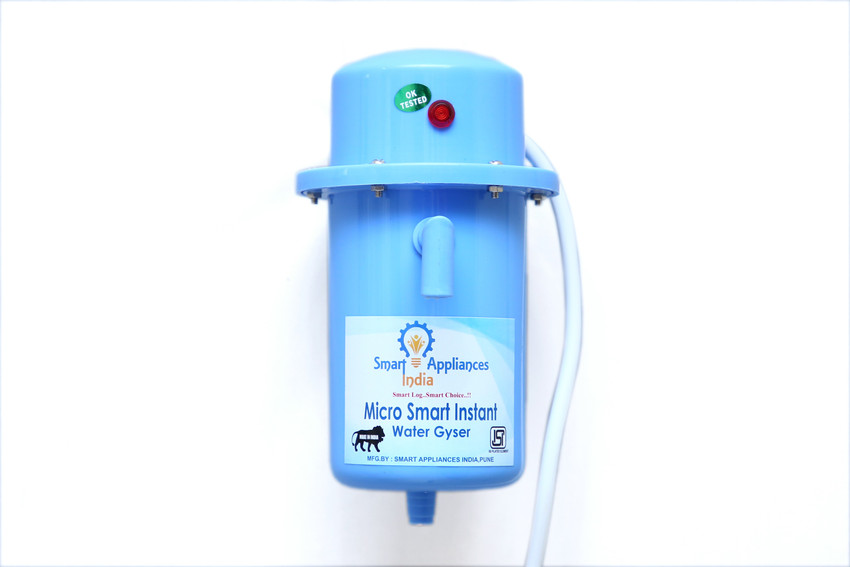 SMART APPLIANCES INDIA 1 L Instant Water Geyser (MICRO SMART INSTANT WATER  GEYSER, SKY BLUE) Price in India - Buy SMART APPLIANCES INDIA 1 L Instant  Water Geyser (MICRO SMART INSTANT WATER