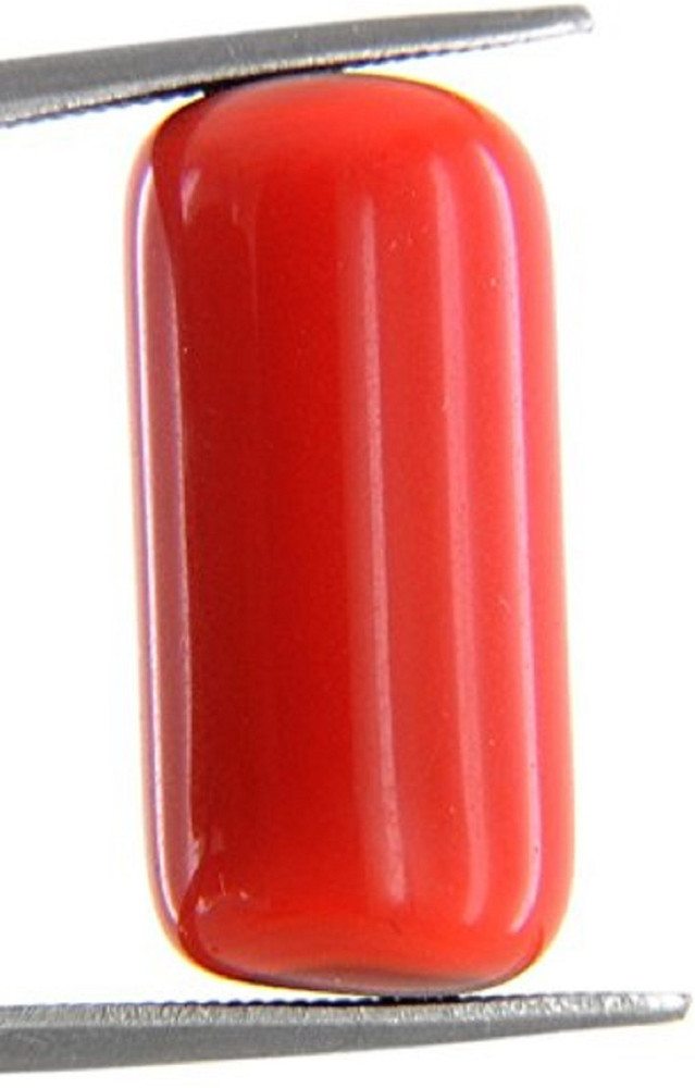 Aanya Jewels 5.25 Ratti Natural Italian Red Coral MOONGA Munga Stone Gemstone Coral Stone Price in India Buy Aanya Jewels 5.25 Ratti Natural Italian Red Coral MOONGA Munga Stone Gemstone Coral