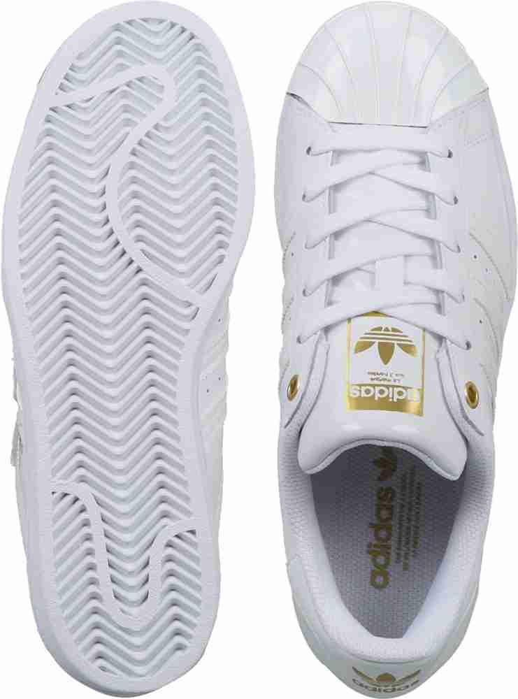 Original superstar metal toe verte top