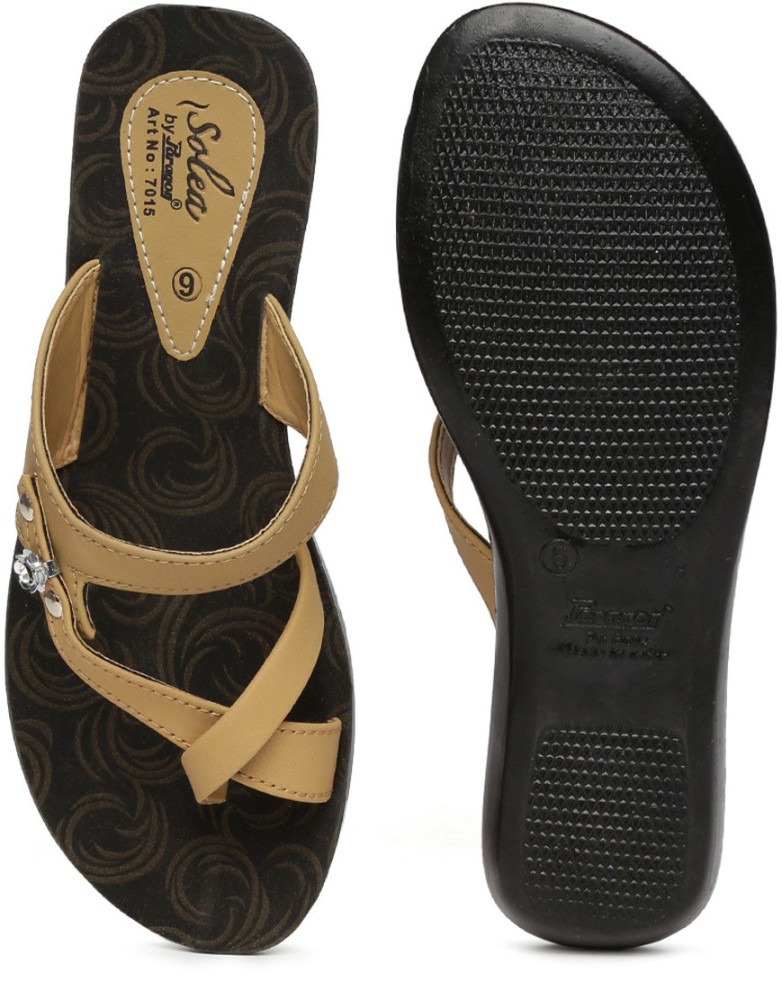 Paragon Solea Womens Flip-Flops (Size - 5, Beige) (PU7508LP) in Vijayawada  at best price by National Footwear - Justdial