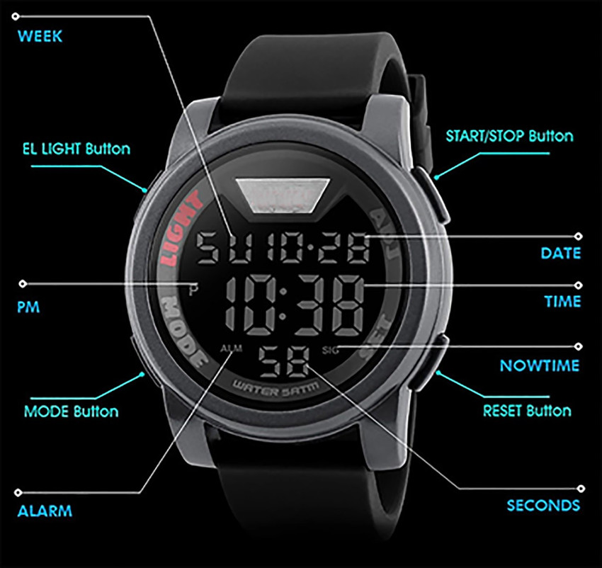 ARKHASA 1218 Original Skmei Digital Watch For Men Buy ARKHASA