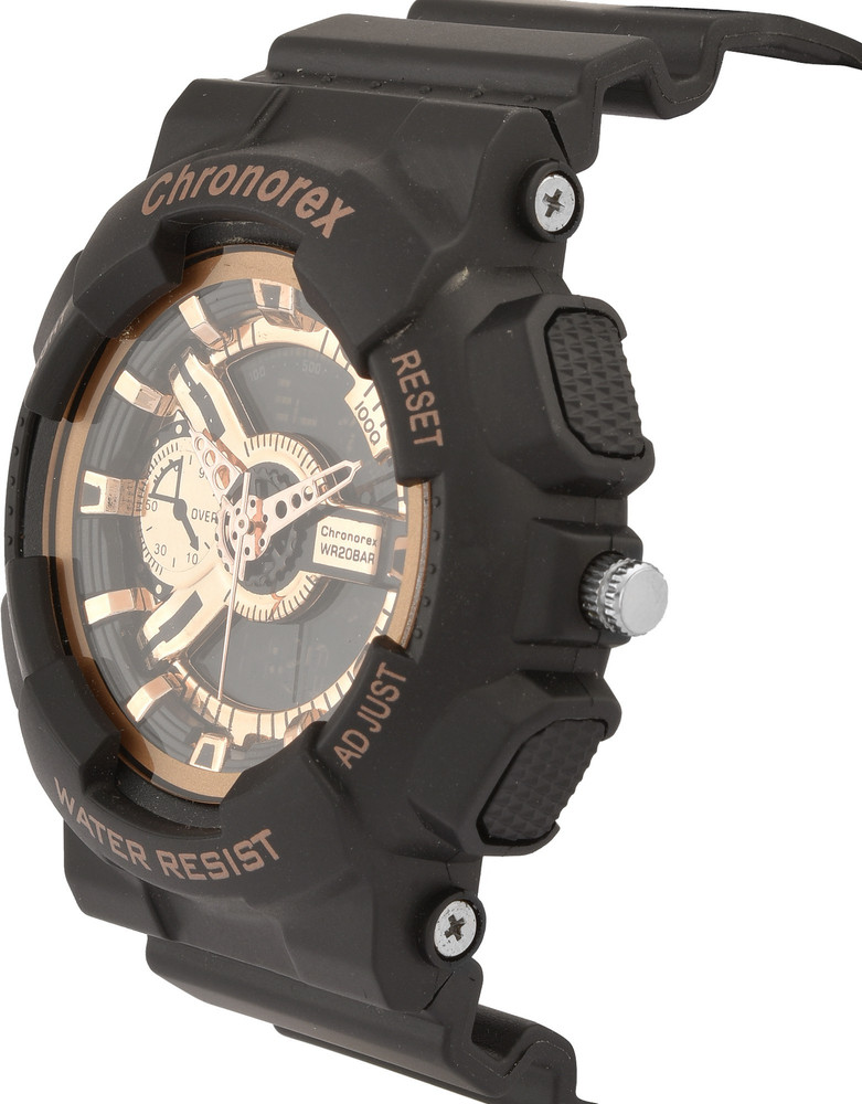 Matte black digital watch shop