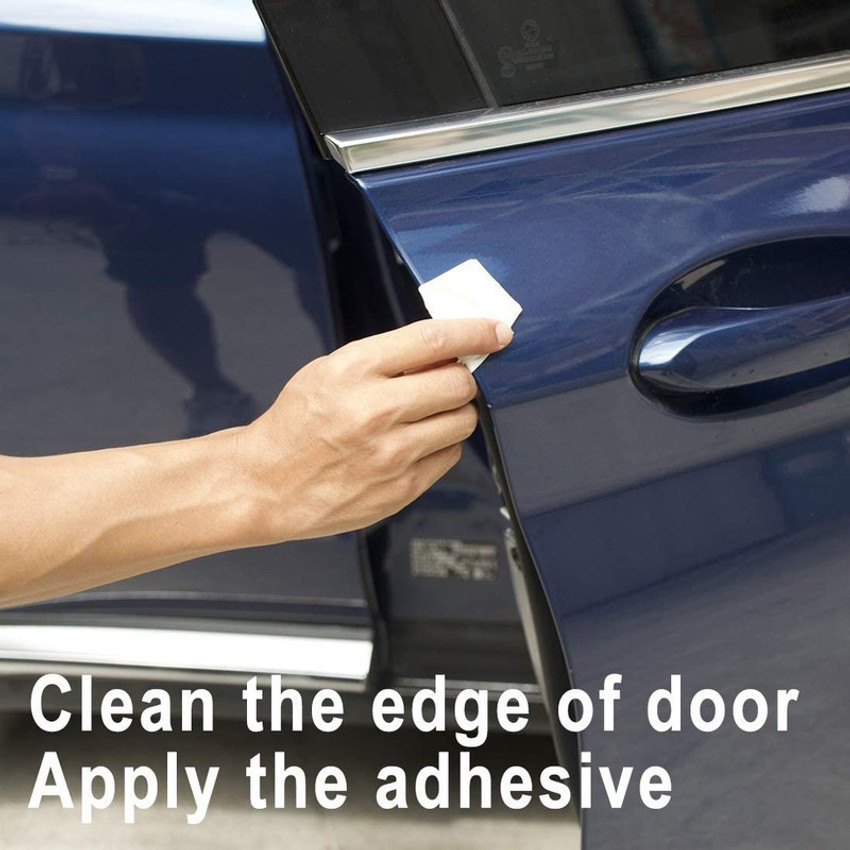 Clear car outlet door protectors