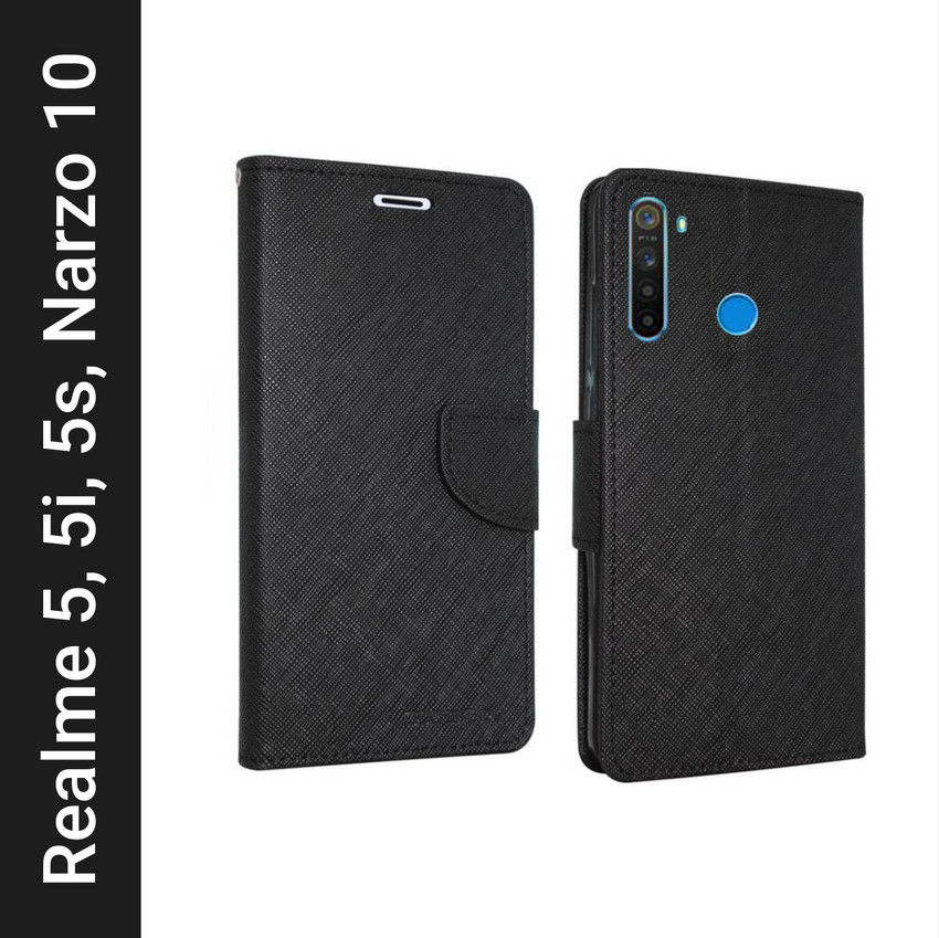 Realme 5i new arrivals flip cover