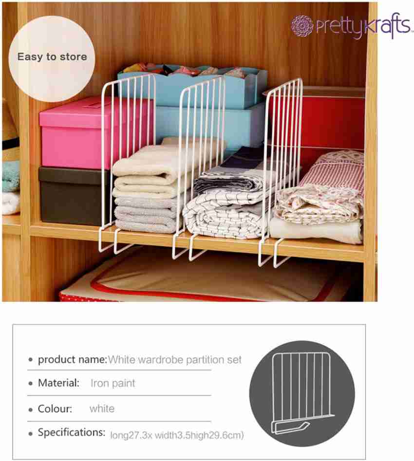 6Pcs Multi-function Wardrobe Space-saving Stack Hanger Hook Coat Hook  Plastic Closet Stack Hanger Rack Bedroom Storage Organizer