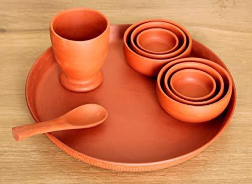 Clay cheap dinner set