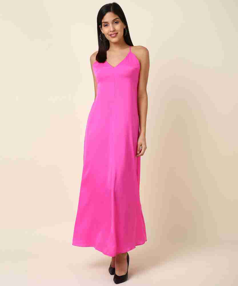 Forever 21 neon pink dress cheap