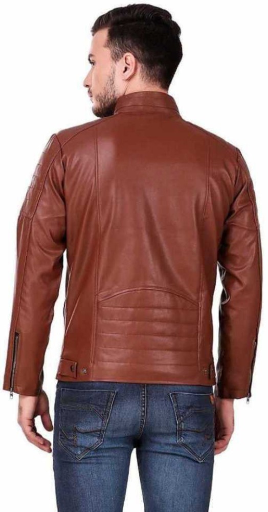 Miracle World Full Sleeve Solid Men Jacket - Buy Miracle World