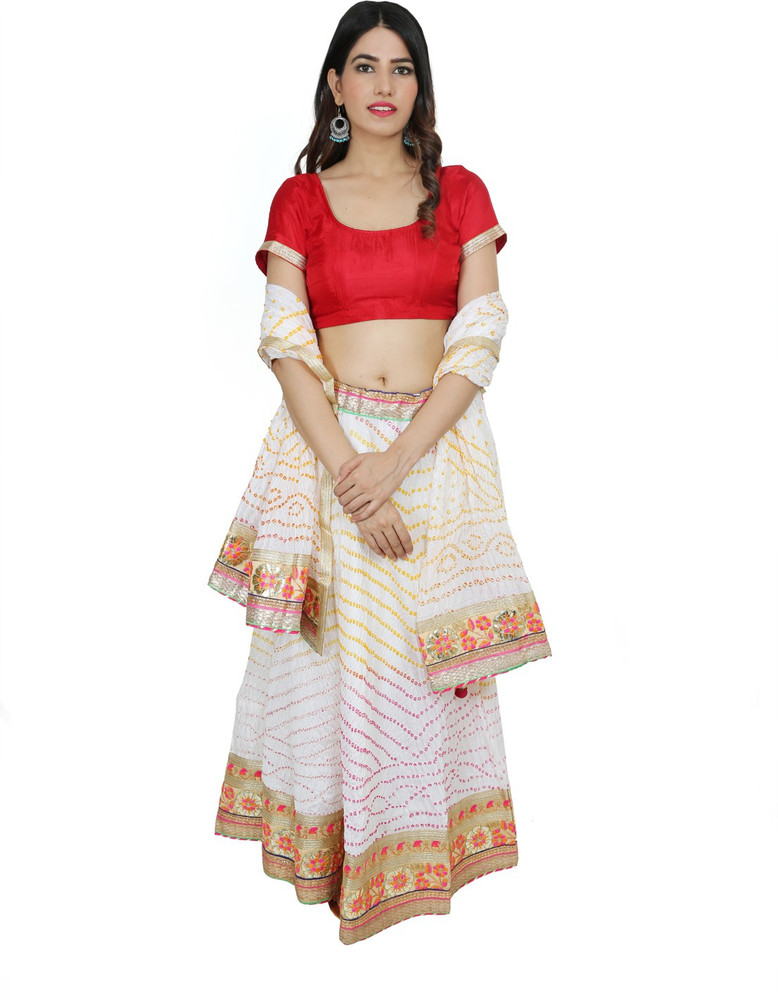 Flipkart shop red lehenga