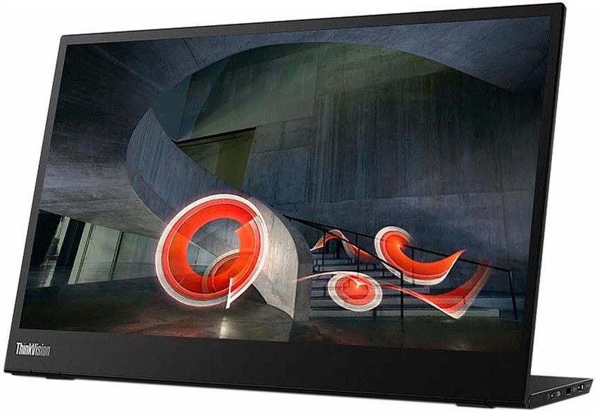 Lenovo 35.56 cm (14 inch) Full HD LED Backlit IPS Panel Monitor 