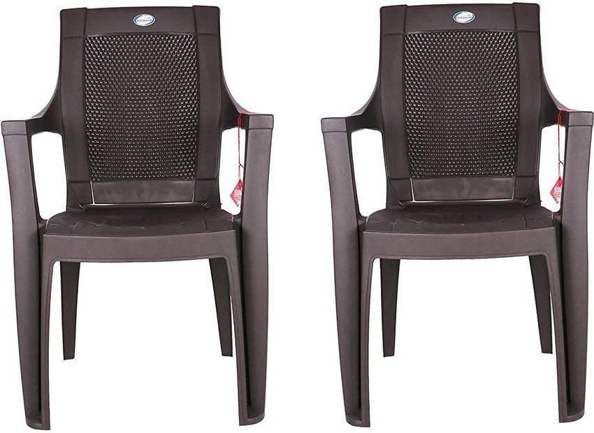 national plastic NPPL Durable Plastic Chair for Home Pack of 2