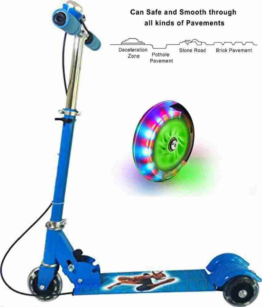 ANJANIPUTRA ENTERPRISE Kids Ride On Leg Push Scooter for Boys and