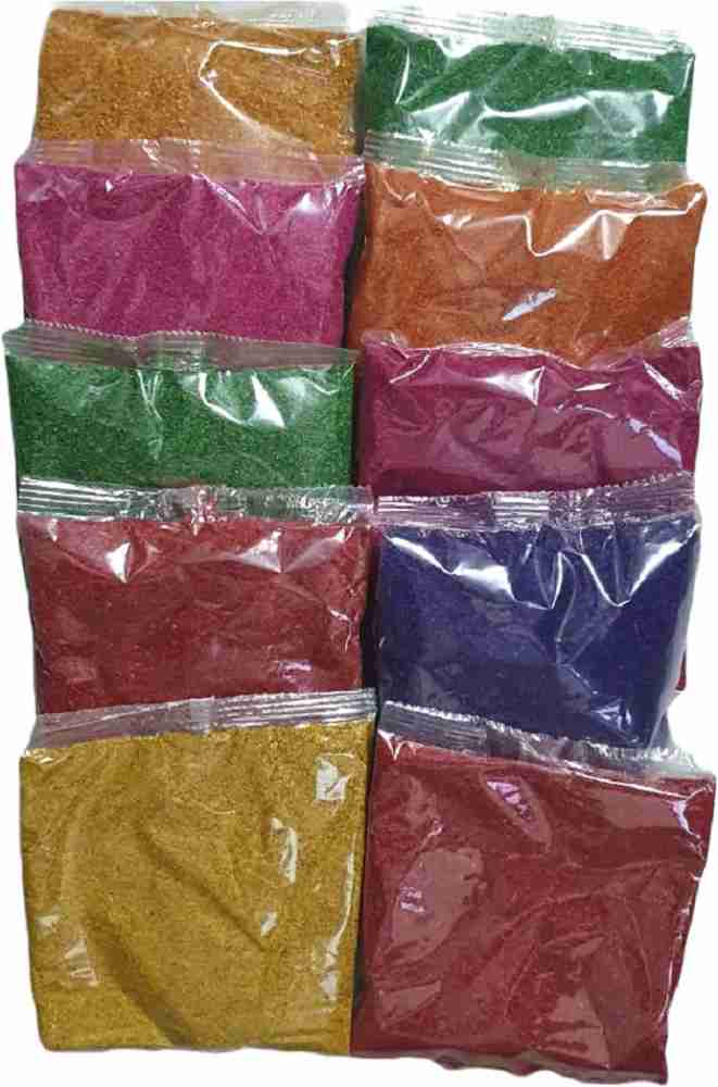 CAPTAIN Pack of 10 Rangoli Powder Price in India - Buy CAPTAIN