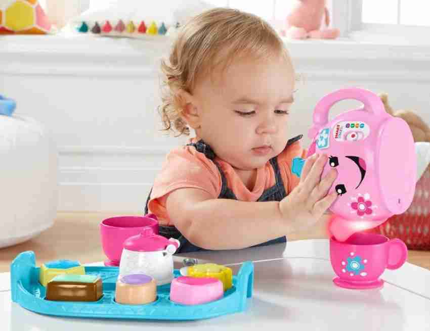 Fisher price laugh sale and learn tea set