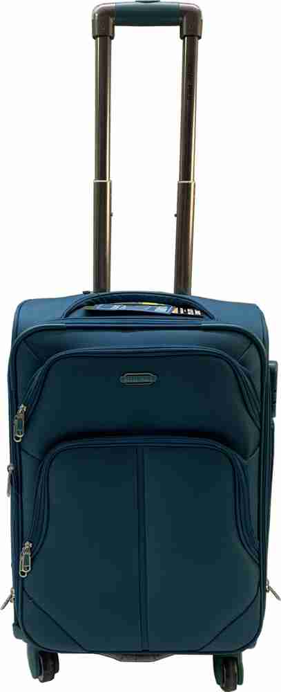 Royal Polo 3922 Expandable Cabin Suitcase 4 Wheels 20 inch Petro