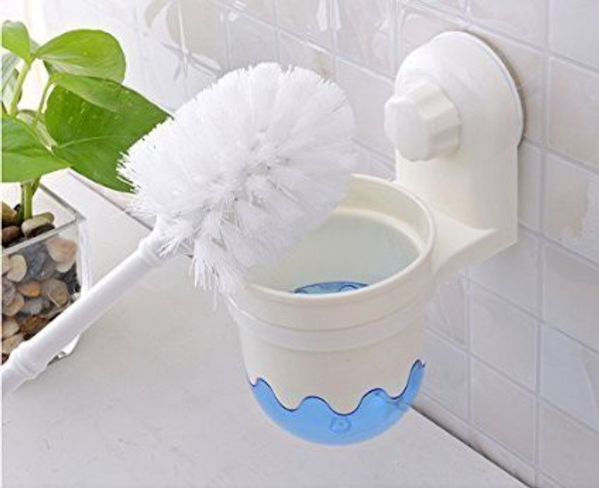 Bathroom outlet toilet brush