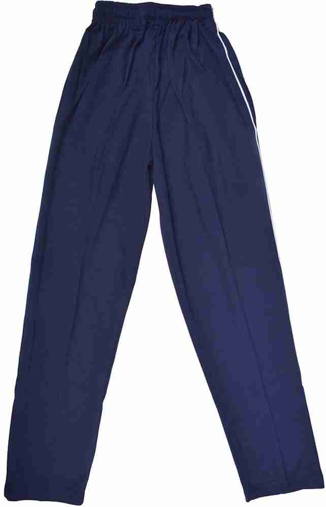 Blue school track pants cheap