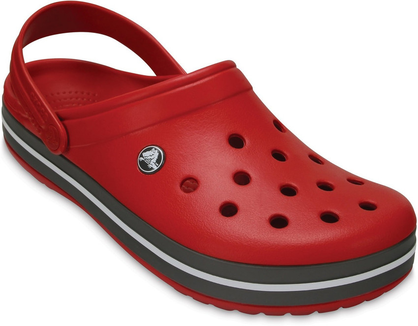 crocs men red