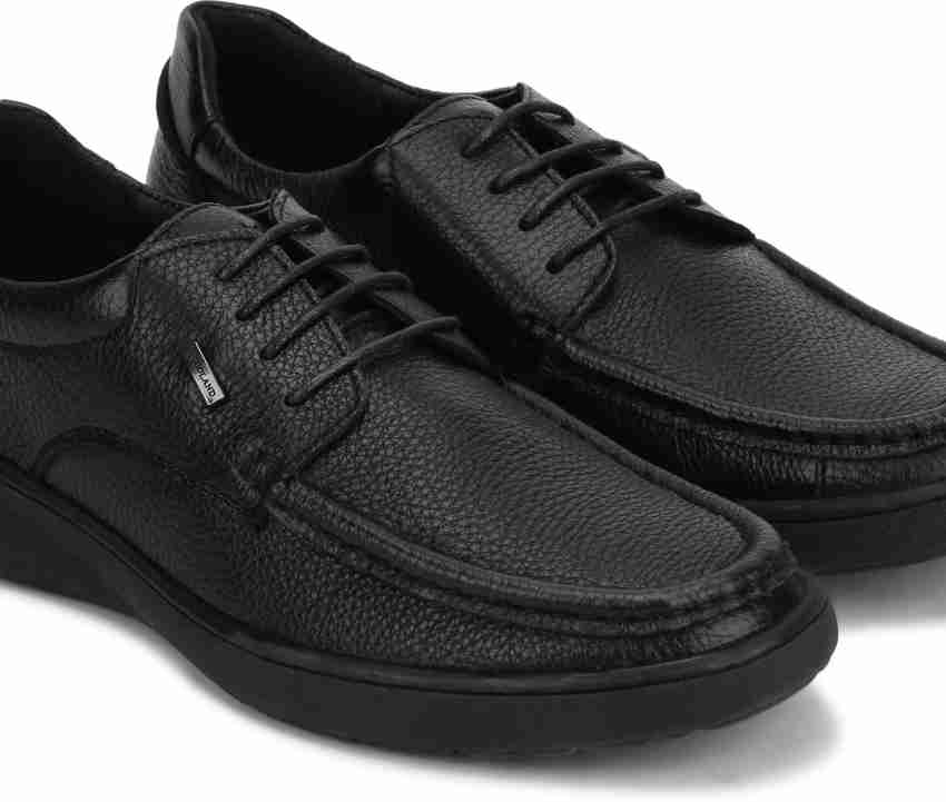 Woodland black deals formal shoes