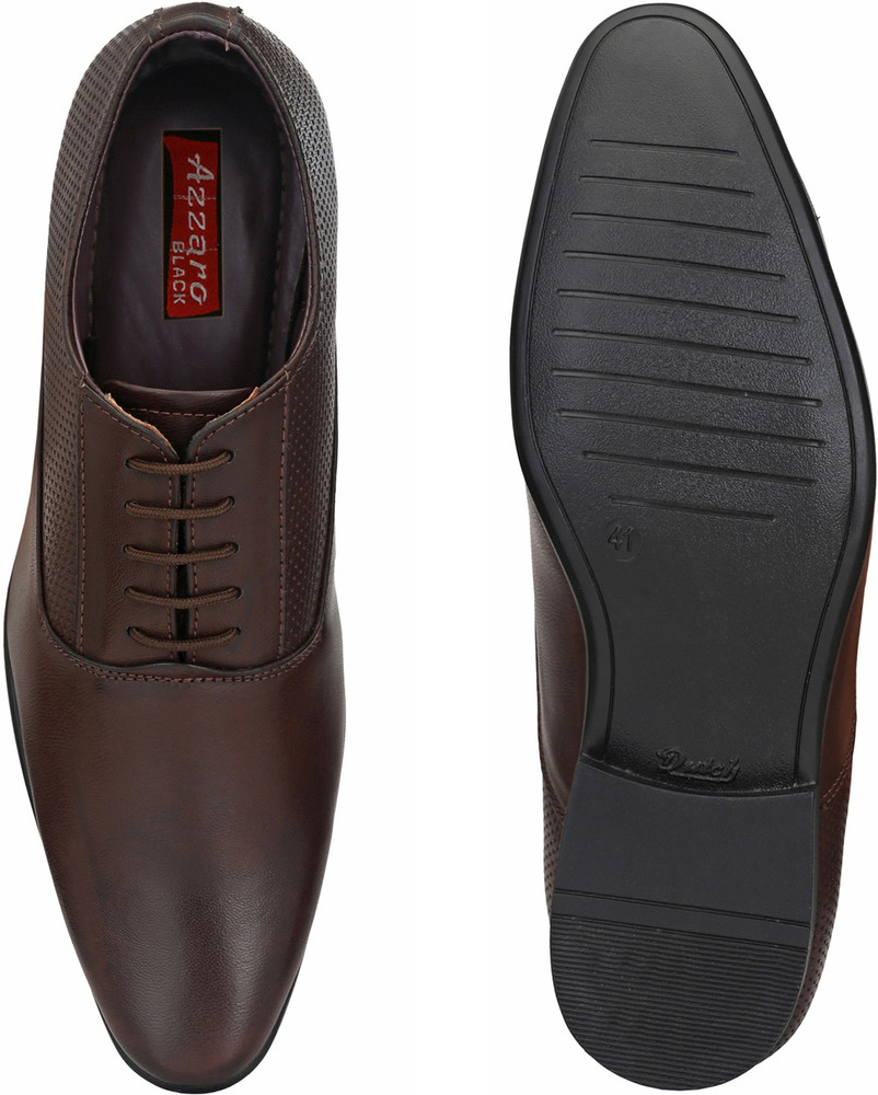 Red tape formal shoes in black colour shop