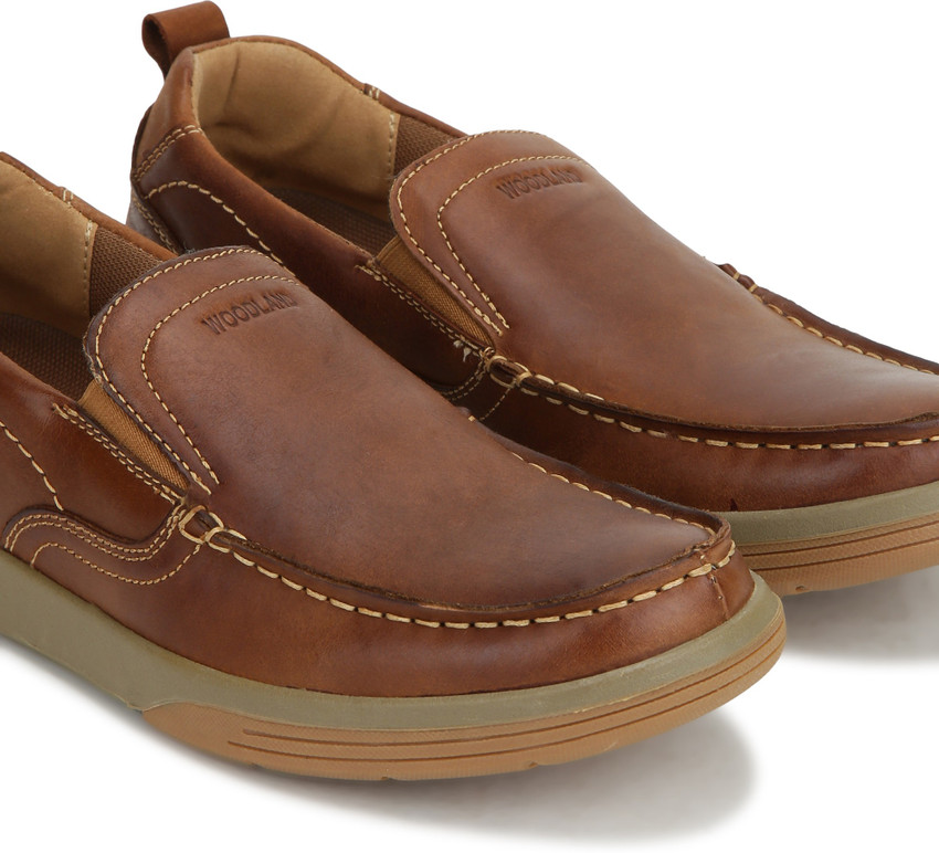 Woodland leather boat shoes outlet