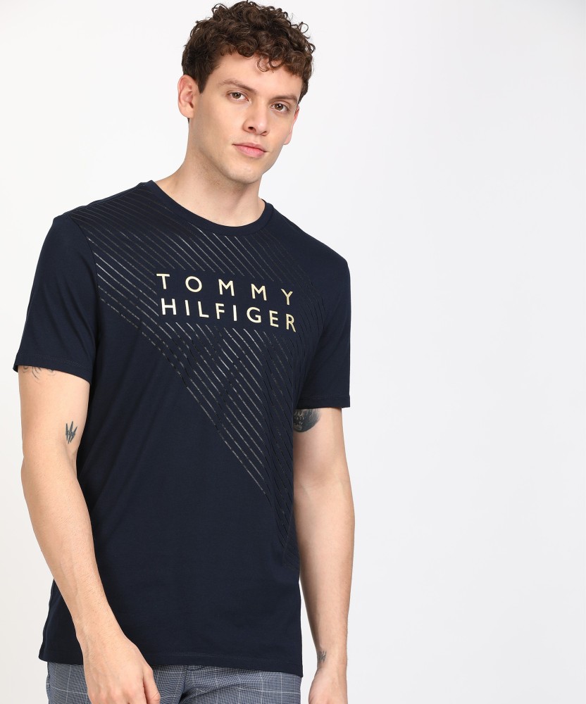 T-shirts Tommy Hilfiger Cropped T-shirt Navy