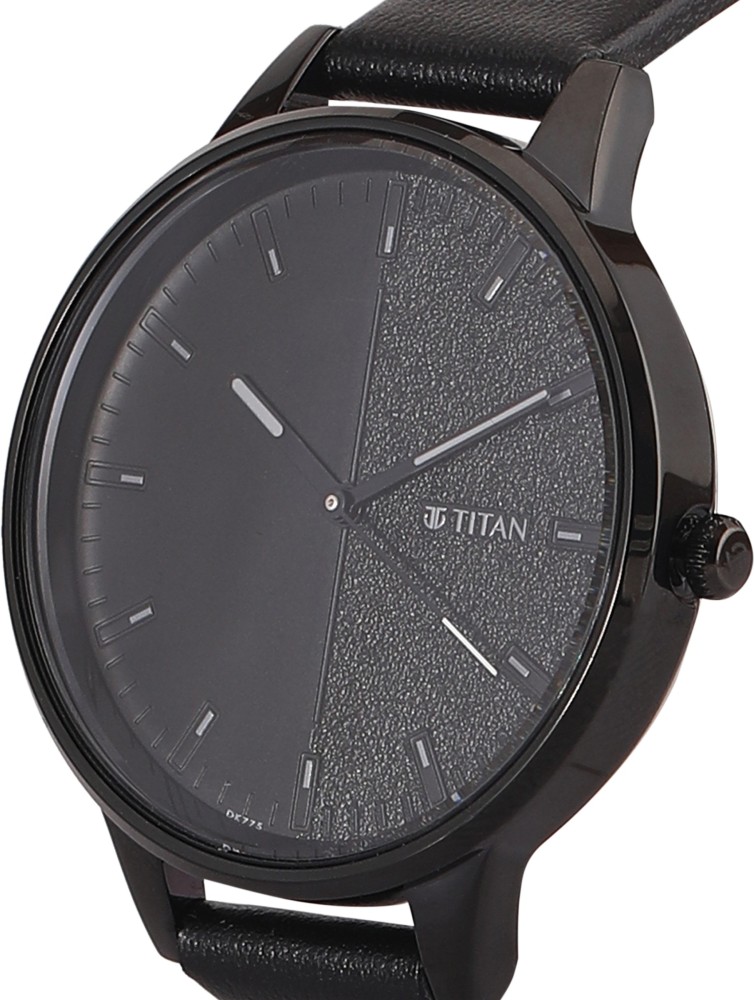 Titan black watch for women new arrivals