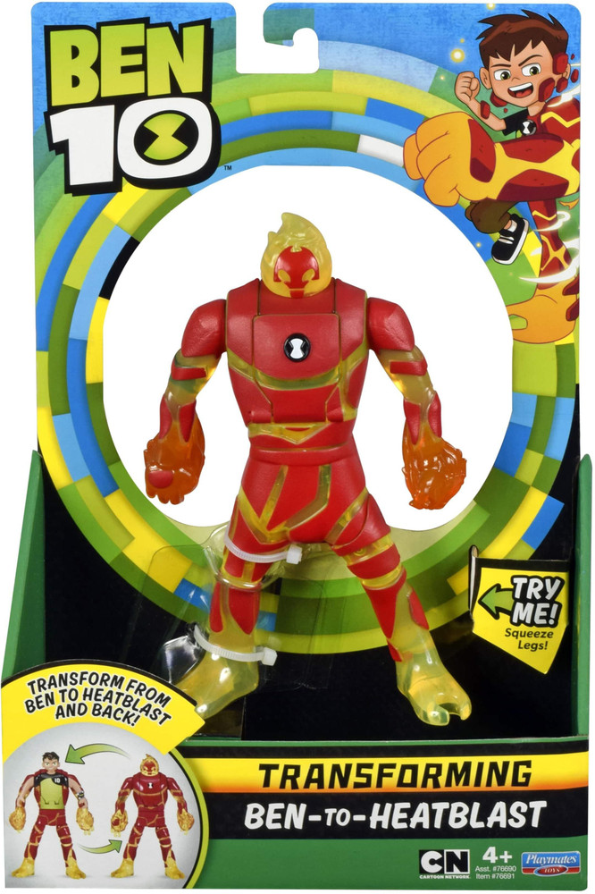Giochi Preziosi Ben 10 - Heatblast: Il Personaggio Infuocato Della Nuova Serie è Arrivato!