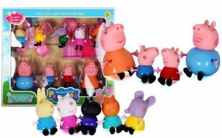 Peppa pig family and friends figures outlet