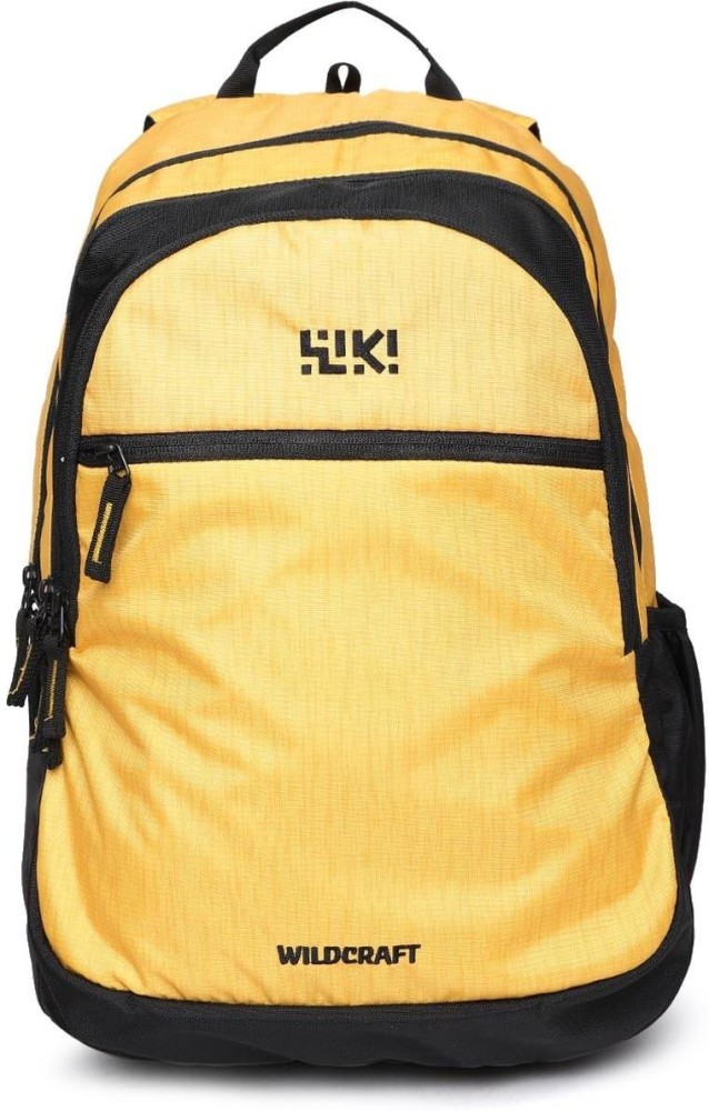 Wildcraft yellow outlet backpack