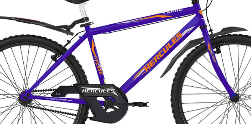HERCULES Flare RF Blue with Neon Orange Graphics 26 T Road